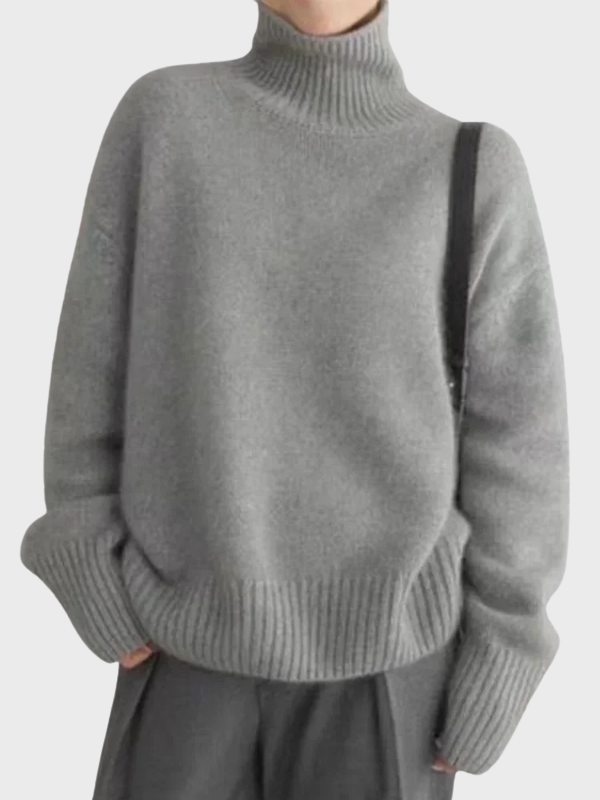 Women’s Soft Turtleneck Sweater - Classic Fit