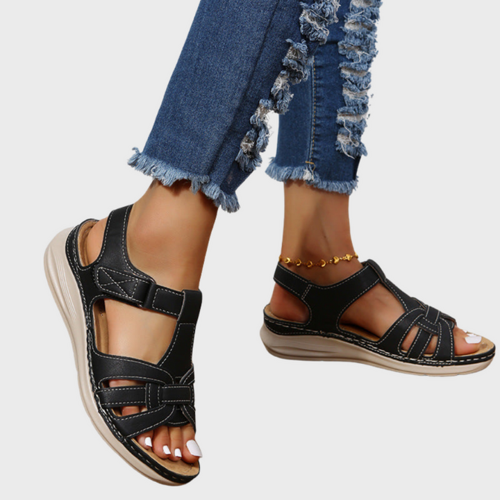Women’s Adjustable Strap Closed Heel Summer Sandals