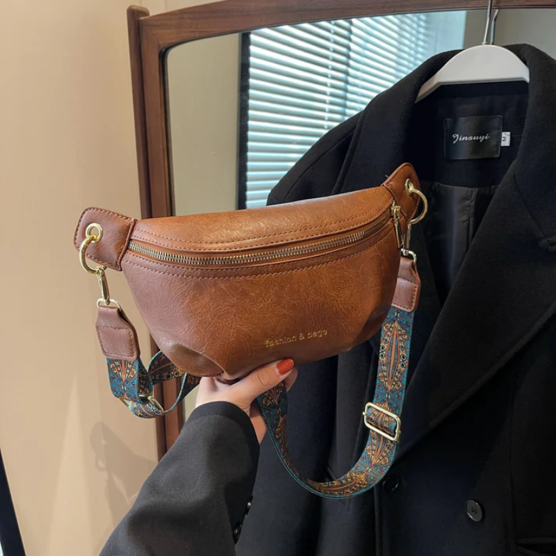 Retro Vintage Compact Crossbody Bag