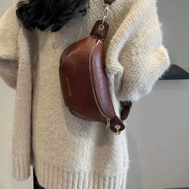 Retro Vintage Compact Crossbody Bag
