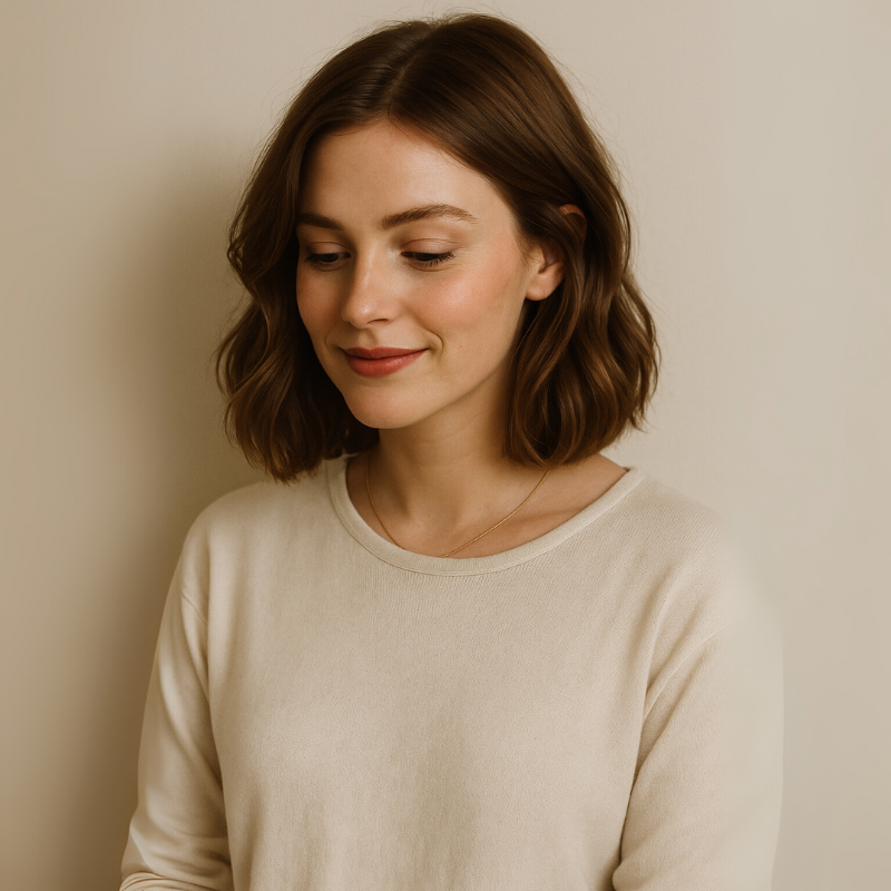 Round Neck Women's Sweater