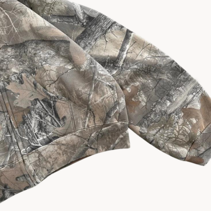 Women's Oversized Hoodie Camouflage for Casual Style