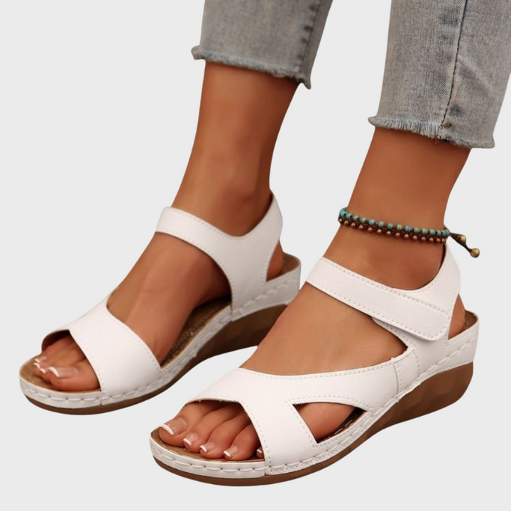 Women's Adjustable Summer Sandals with Velcro Straps