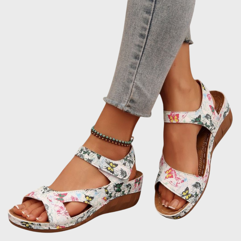Women's Adjustable Summer Sandals with Velcro Straps