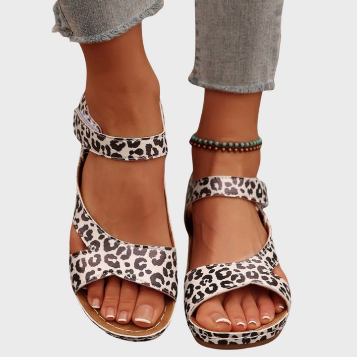 Women's Adjustable Summer Sandals with Velcro Straps