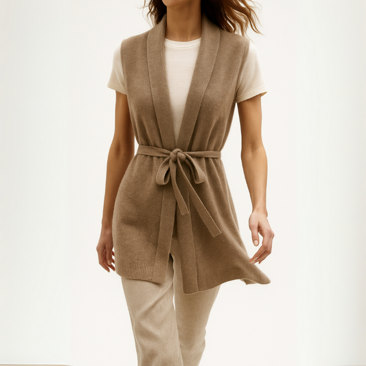 Women’s Adjustable Waist Vest – Sweatshirt Layering