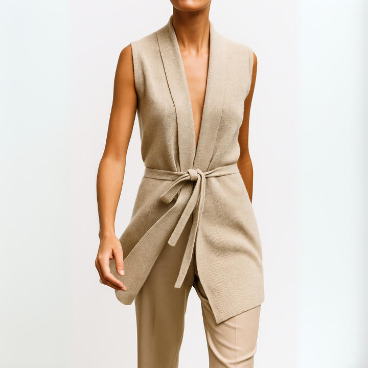 Women’s Adjustable Waist Vest – Sweatshirt Layering
