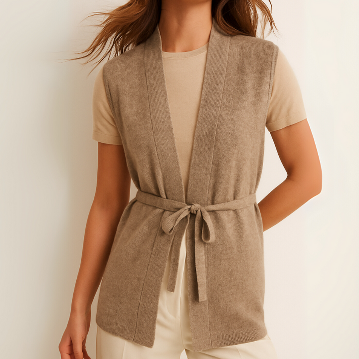 Women’s Adjustable Waist Vest – Sweatshirt Layering