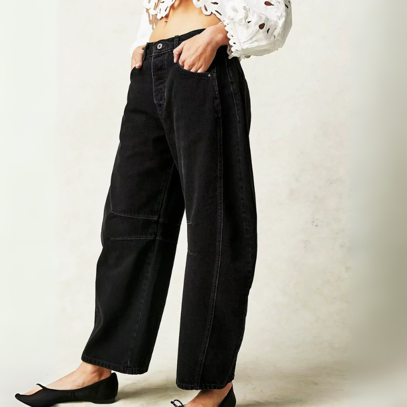 Women’s Barrel Jeans – Trendy Denim Pants for Stylish Outfits