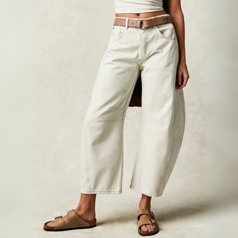 Women’s Barrel Jeans – Trendy Denim Pants for Stylish Outfits