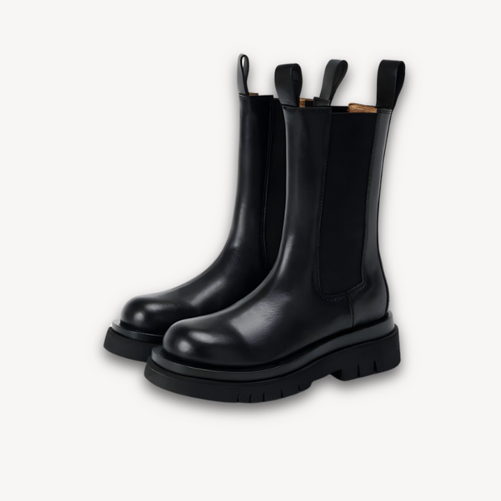 Women's Black Chelsea Boots - Stylish Casual Footwear