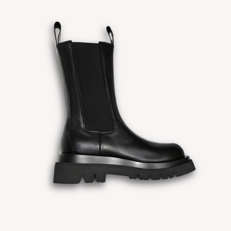 Women's Black Chelsea Boots - Stylish Casual Footwear