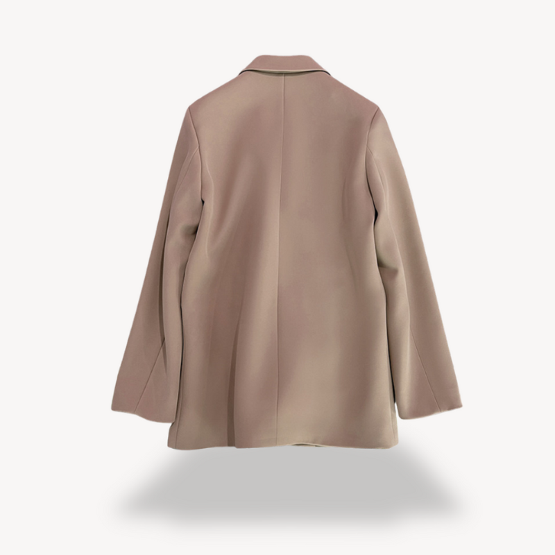 Women's Blazer Double-Breasted for Elegant Professional Style