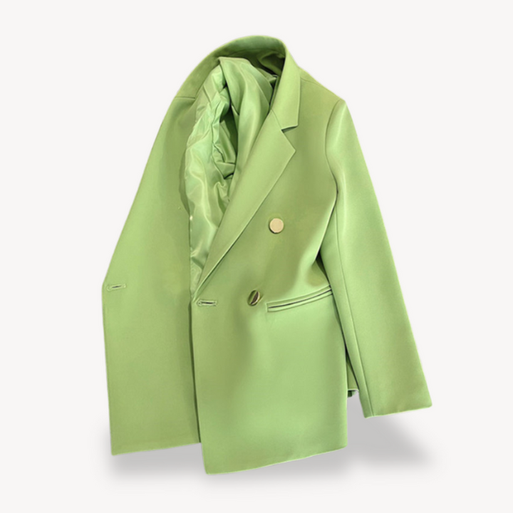 Women's Blazer Double-Breasted for Elegant Professional Style