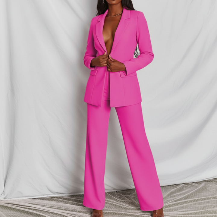 Women's Blazer & Pants Suit Set – Elegant & Versatile Style