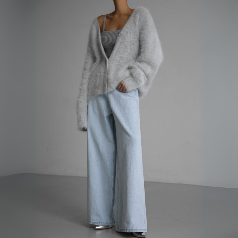 Women's Cardigan Open Front Layering Essential