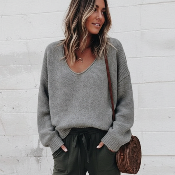 Women's Cashmere Cardigan – Elegant Knit Sweater Style