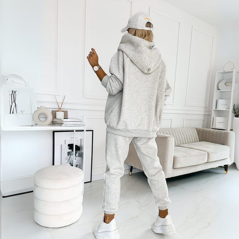 Women's Casual Hooded Sweatshirt – Versatile Hoodie