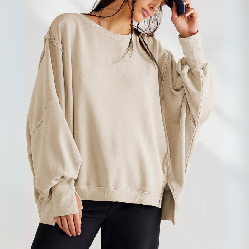 Women's Casual Loose Sweater for Minimalist Style