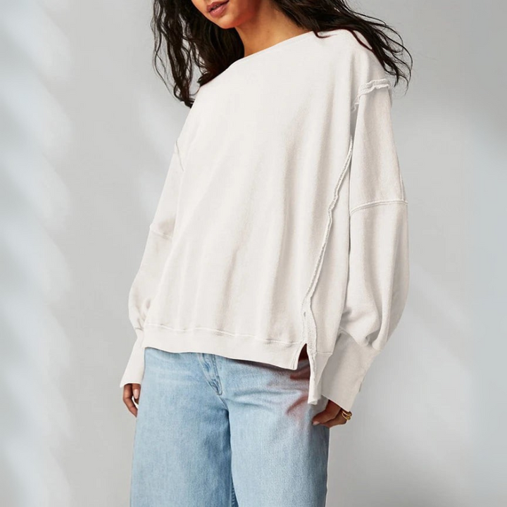 Women's Casual Loose Sweater for Minimalist Style