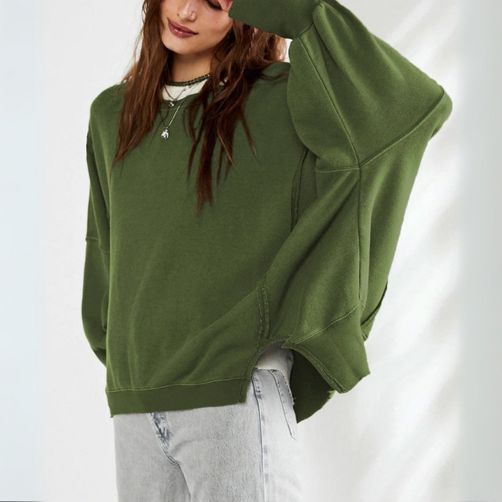 Women's Casual Loose Sweater for Minimalist Style