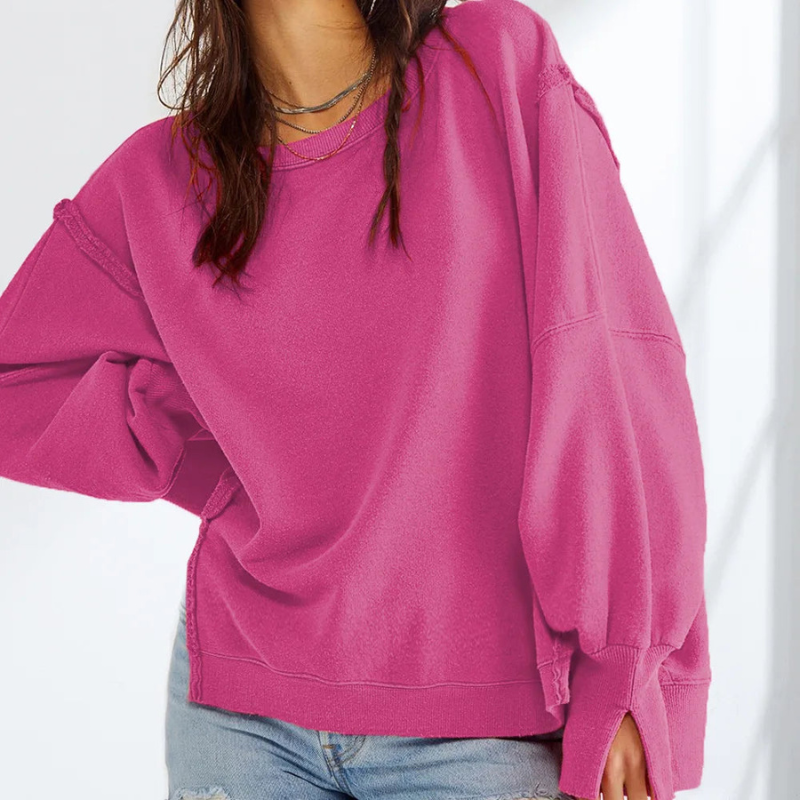 Women's Casual Loose Sweater for Minimalist Style