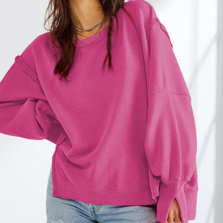 Women's Casual Loose Sweater for Minimalist Style