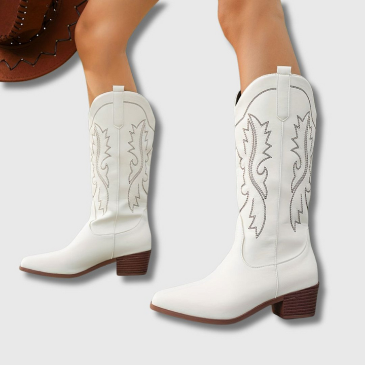 Women's Cowboy Ankle Boots – Modern Cowgirl Style