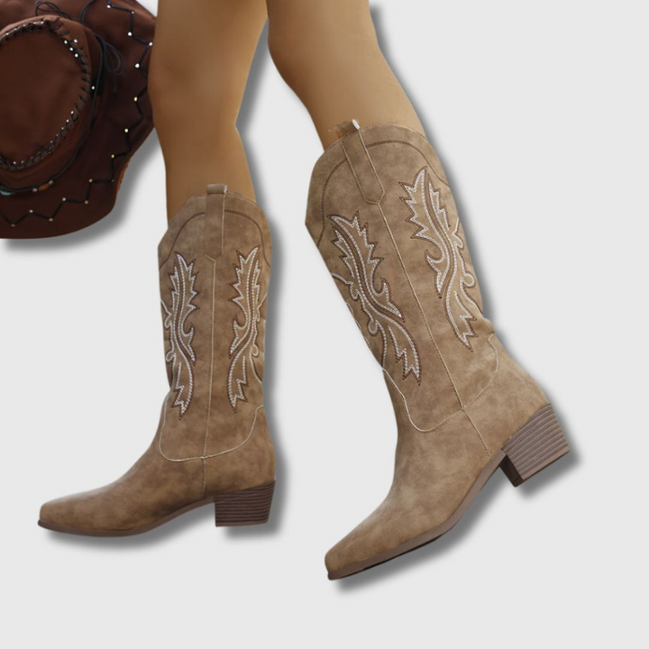 Women's Cowboy Ankle Boots – Modern Cowgirl Style
