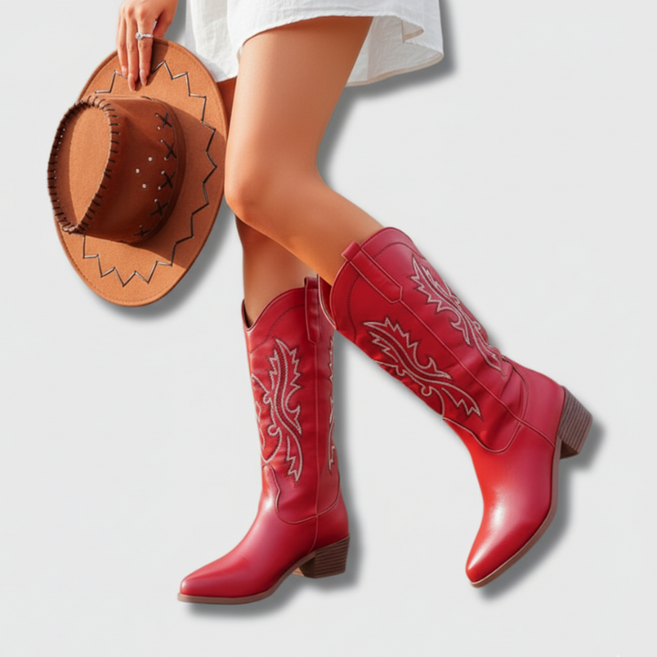 Women's Cowboy Ankle Boots – Modern Cowgirl Style