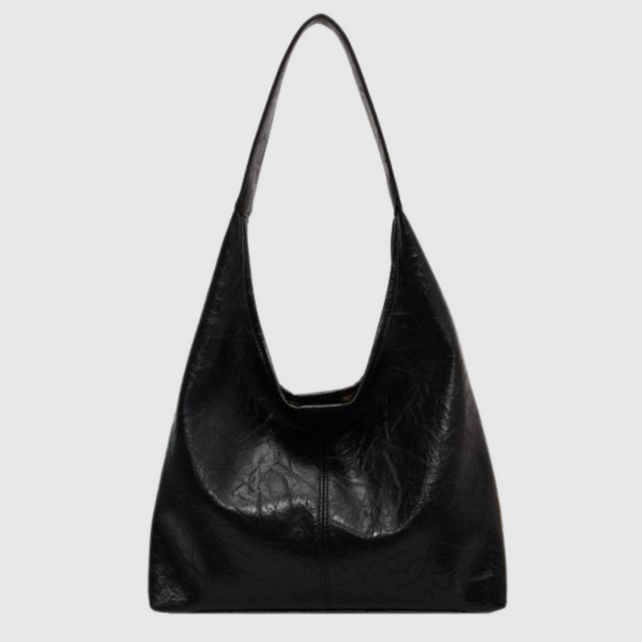 Women's Designer Shoulder Bag – Vintage Handbag with Zipper