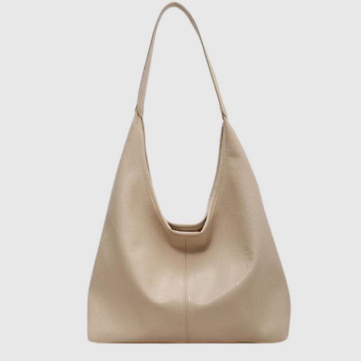 Women's Designer Shoulder Bag – Vintage Handbag with Zipper