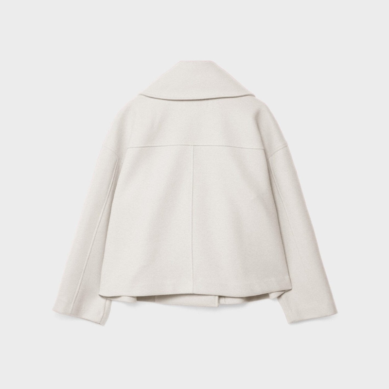 Women's Double-Breasted Short Jacket – Tailored Casual & Formal Style