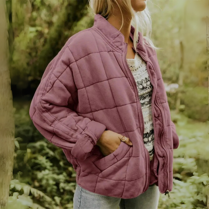 Women's Winter Puffer - Quilted Down Jacket