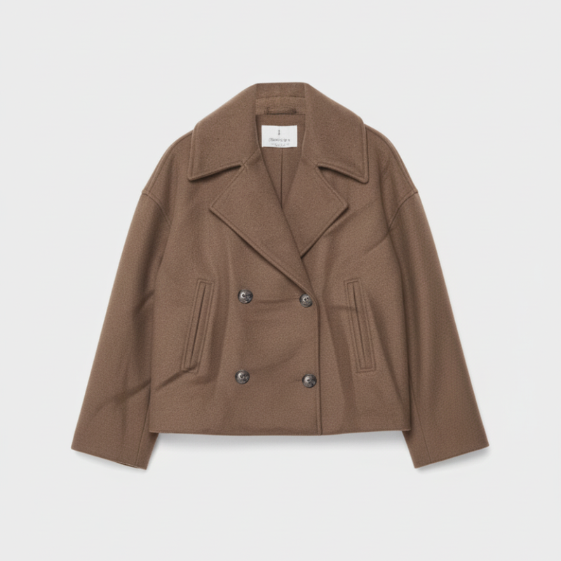 Women's Elegant Short Coat – Timeless & Versatile Style
