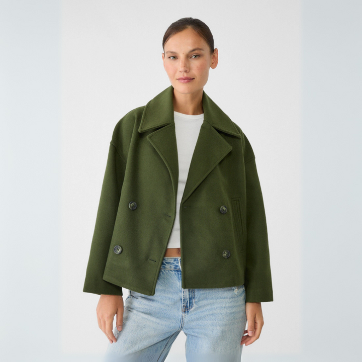 Women's Elegant Short Coat – Timeless & Versatile Style