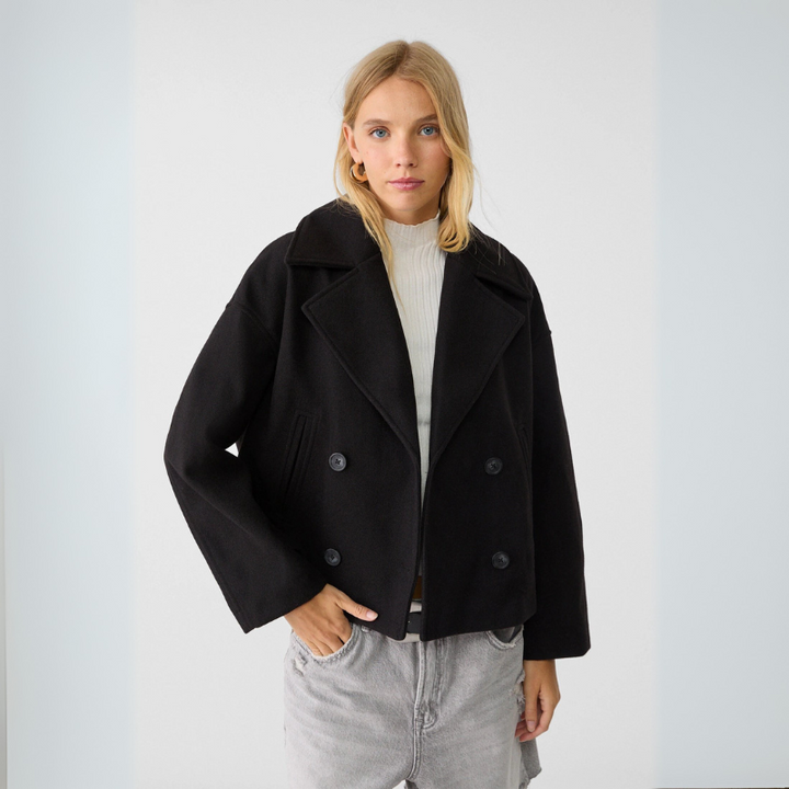 Women's Elegant Short Coat – Timeless & Versatile Style