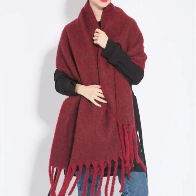 Women's Extra Long Cashmere Scarf – Winter Accessory
