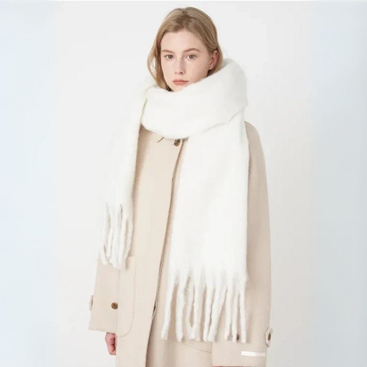 Women's Extra Long Cashmere Scarf – Winter Accessory