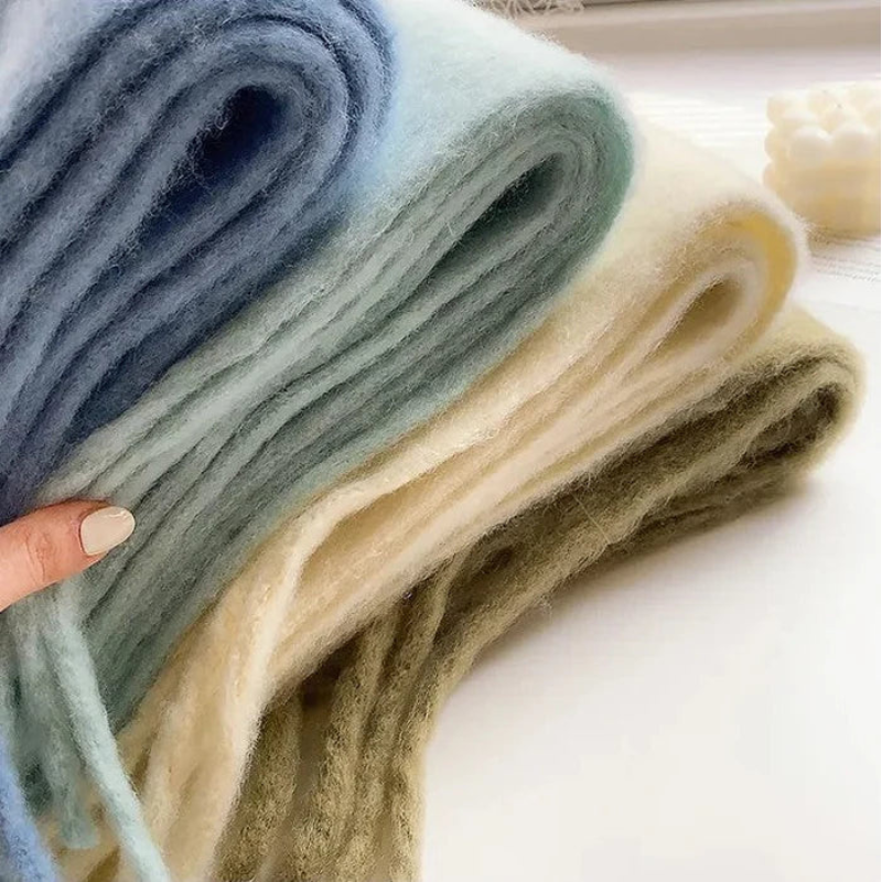 Women's Extra Long Cashmere Scarf – Winter Accessory