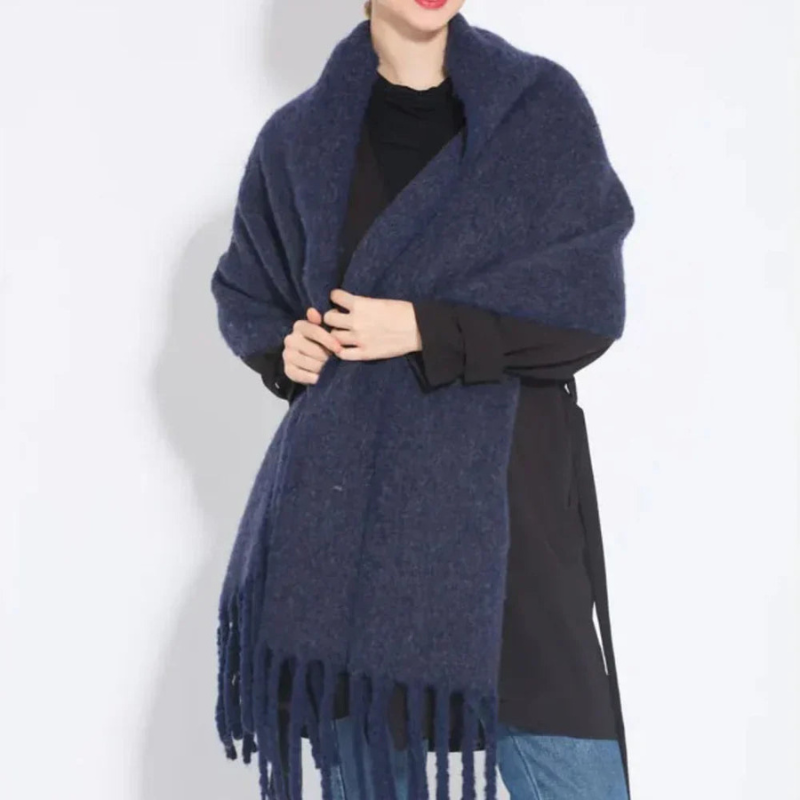 Women's Extra Long Cashmere Scarf – Winter Accessory