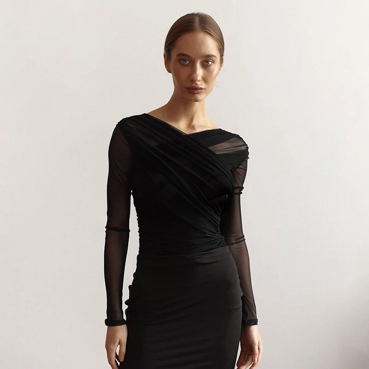 Women's Going Out Top Elegant Skinny Fit Style