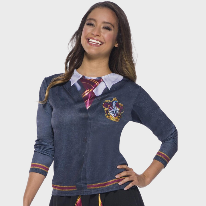 Women's Harry Potter Adult's Gryffindor Halloween Costume Top