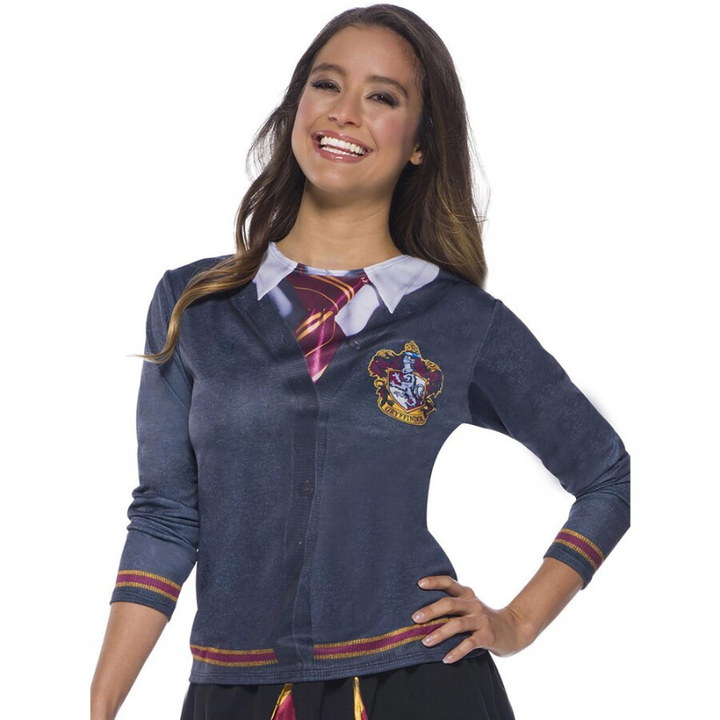 Women's Harry Potter Adult's Gryffindor Halloween Costume Top