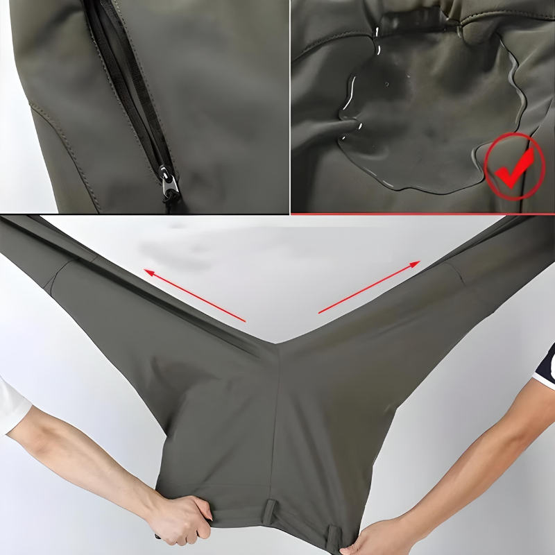 Women's Hiking Pants – Outdoor Trousers with Pockets & Elastic Fit