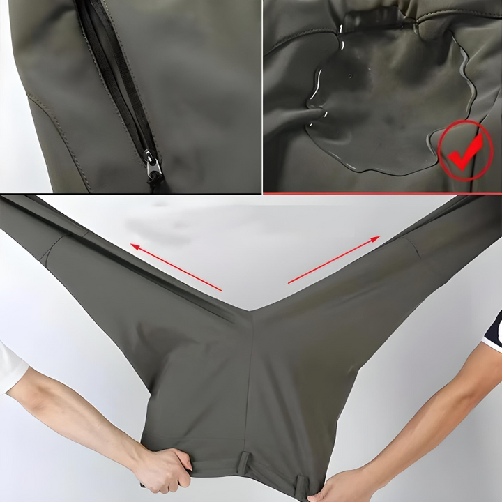 Women's Hiking Pants – Outdoor Trousers with Pockets & Elastic Fit