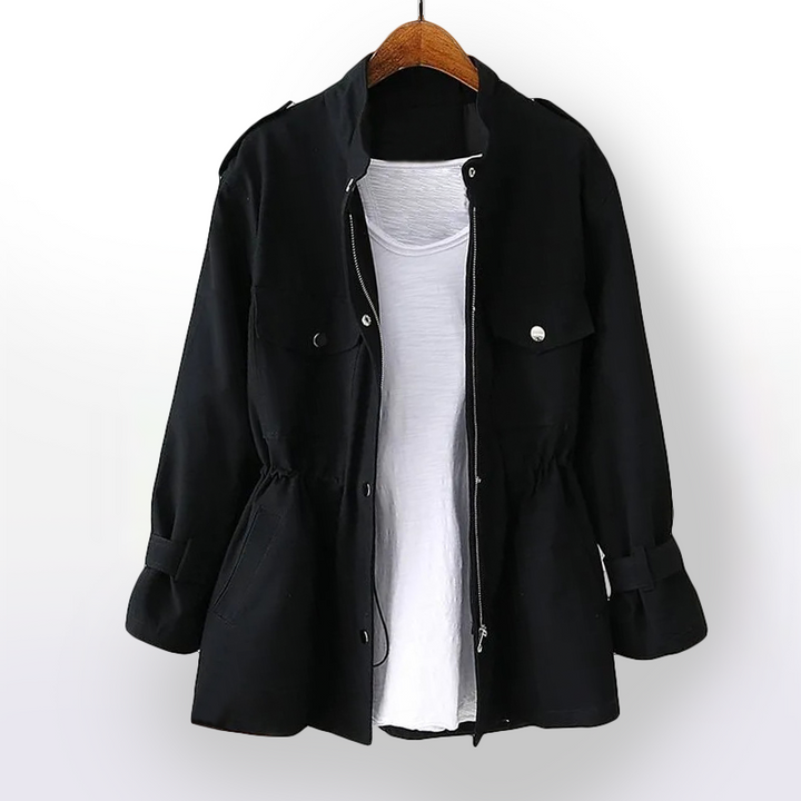 Women's Jacket with Multiple Pockets for Casual Wear