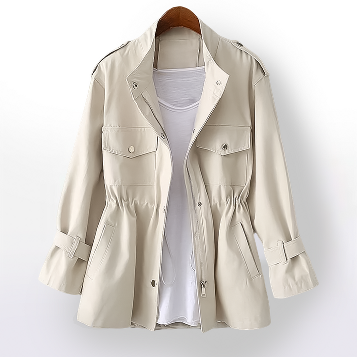 Women's Jacket with Multiple Pockets for Casual Wear
