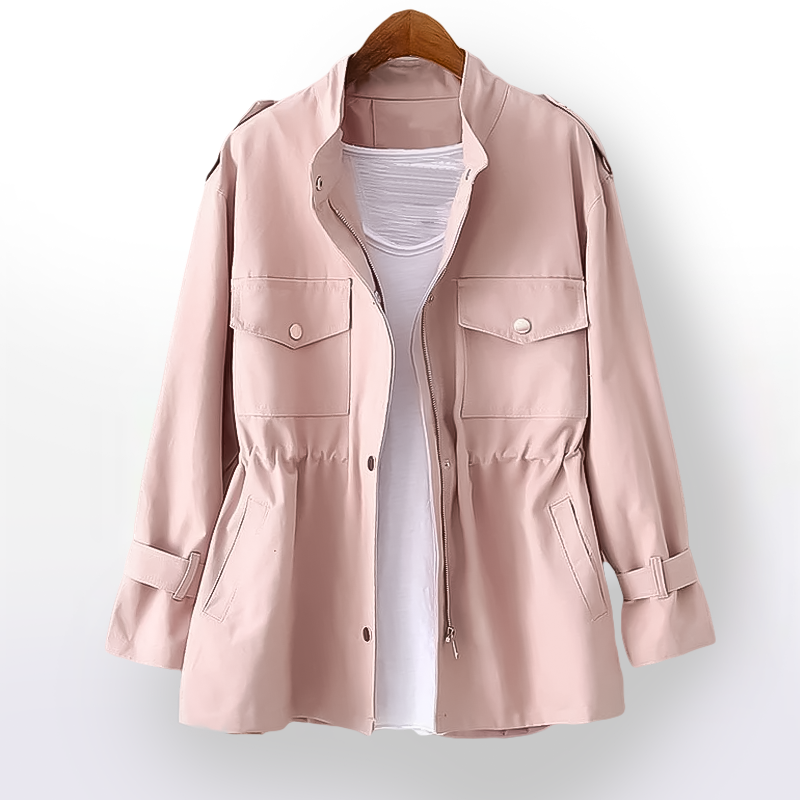 Women's Jacket with Multiple Pockets for Casual Wear