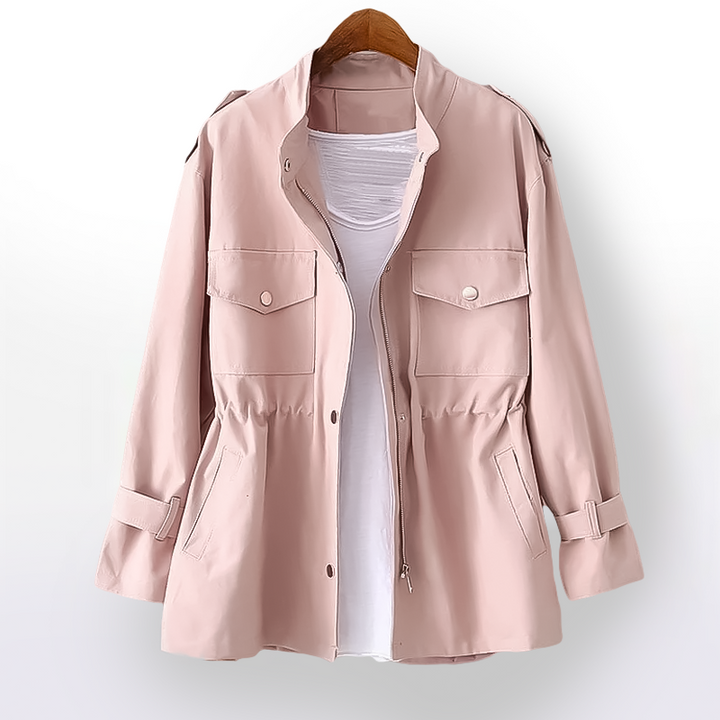 Women's Jacket with Multiple Pockets for Casual Wear